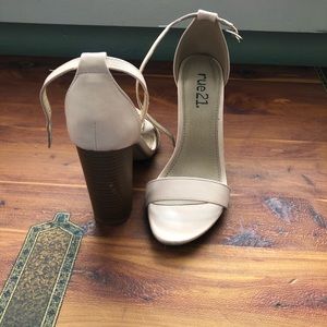 Rue21 Blush heels